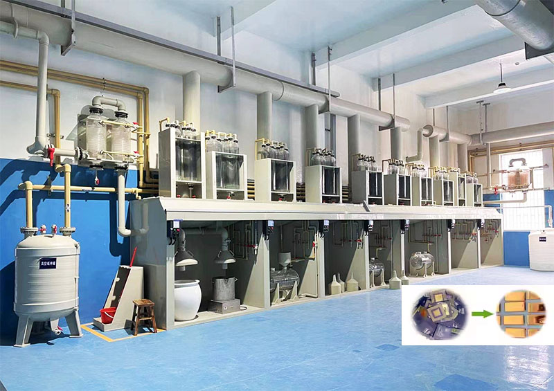 Platinum Palladium Rhodium Chemical Refining Equipment Systems