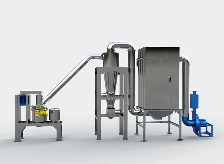 Micro-crushing machine