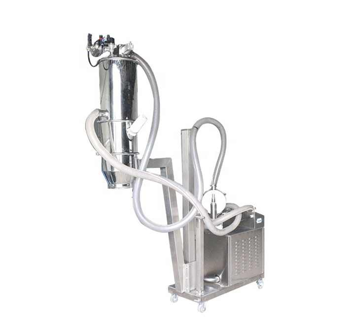 Mobile vacuum feeder docking airflow 