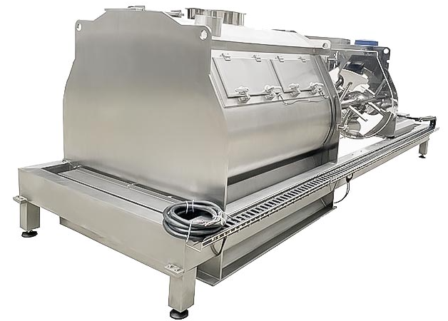 Food grade for stainless steel paddle mixer