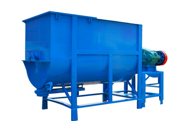 
Horizontal ribbon mixer