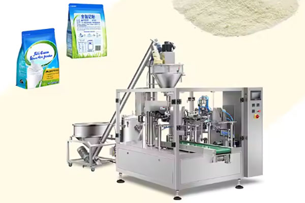 Premade Pouch Rotary Fill And Seal Packing Machine