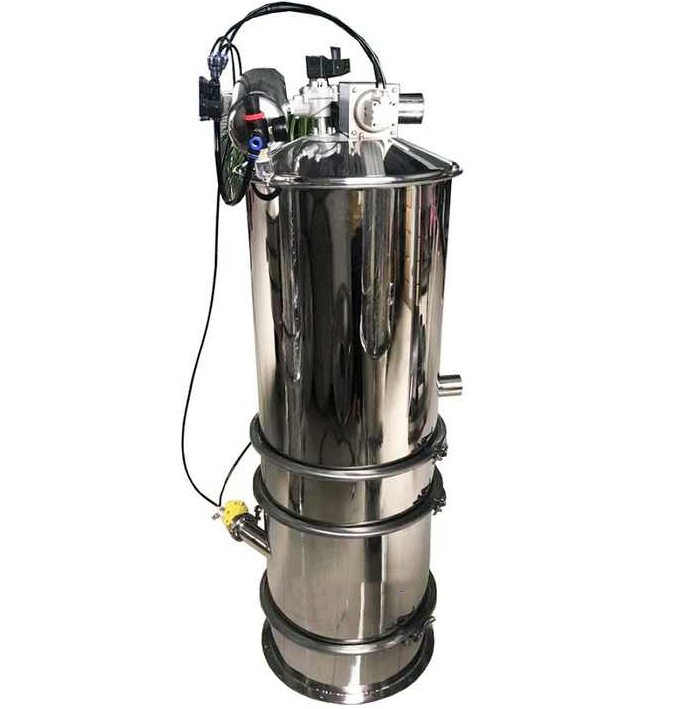 Powder vacuum weighing system solution