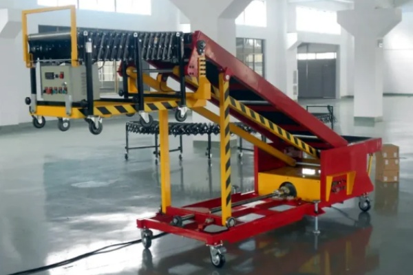 Truck Loading Unloading Belt Conveyor