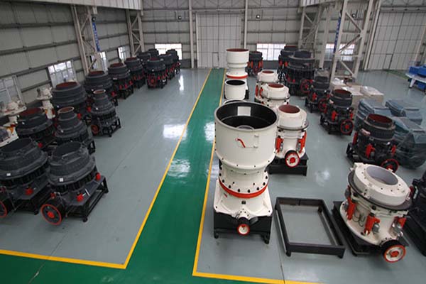 Glauconite cone crusher