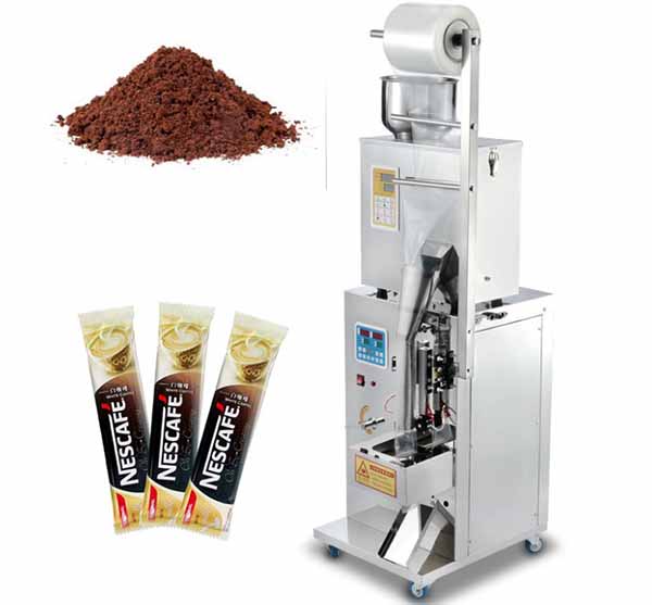 Vertical powder stick pack machine
