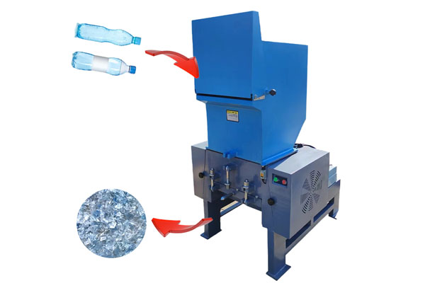Plastic Coarse Crusher for PVC Pipe Recycling