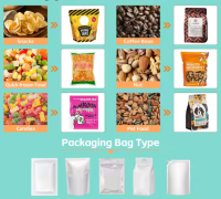 What are the categories of food packing machines?
