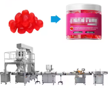 Fully automatic granule packaging mac
