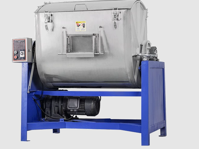 Industrial dry powder mixer