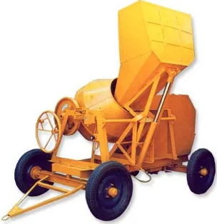 Concrete for small mixer machine