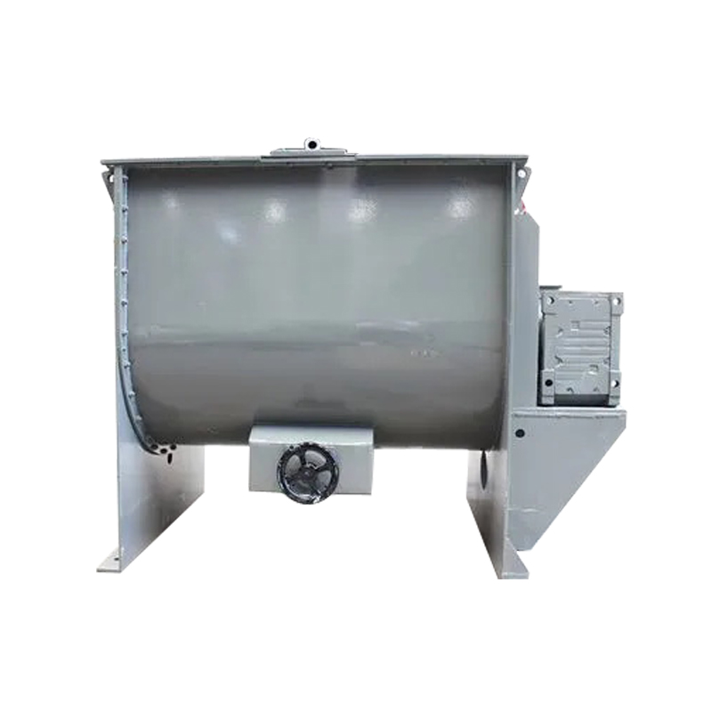 
Horizontal ribbon mixer