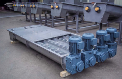 What are the different types of screw conveyors?