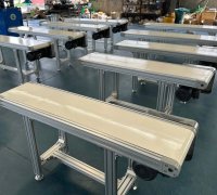 What is the applicable temperature for PVC belt conveyor?