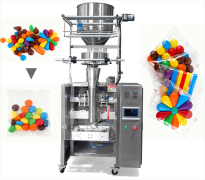 Small semi-automatic granule packing machine