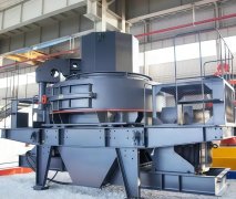 Quartz sand vertical impact crusher for glass batch