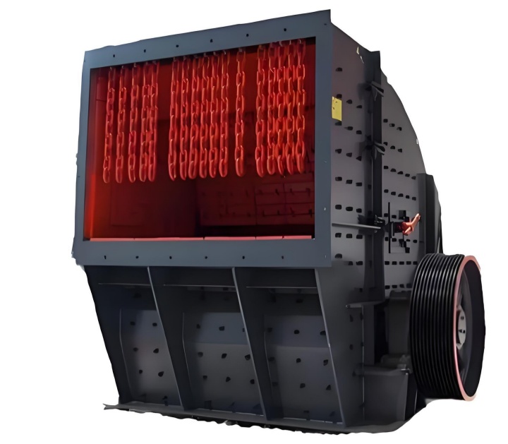 Three‑cavity impact tertiary crusher